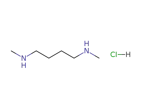 Molecular Structure of 16011-98-6 (<i>N</i>,<i>N</i>'-dimethyl-butanediyldiamine; hydrochloride)