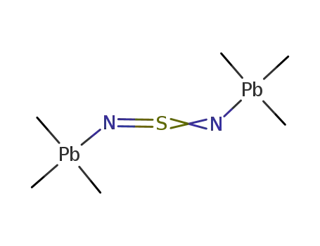 Molecular Structure of 82587-42-6 (bis(trimethylplumbyl)sulfur diimide)