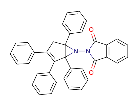 1H-Isoindole-1,3(2H)-dione,
2-(1,2,3,5-tetraphenyl-6-azabicyclo[3.1.0]hex-2-en-6-yl)-