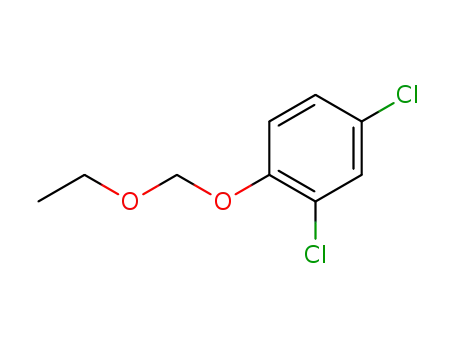Molecular Structure of 829-59-4 (1-ethoxymethoxy-2,4-dichloro-benzene)