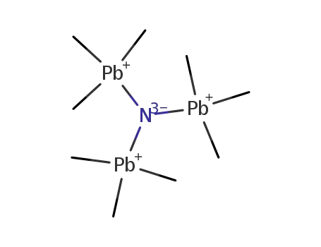 Molecular Structure of 71985-34-7 ((Me<sub>3</sub>Pb)3N)