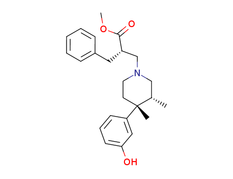 (alphaS,3R,4R)-4-(3-Hydroxyphenyl)-3,4-dimethyl-alpha-(phenylmethyl)-1-piperidinepropanoic acid methyl ester CAS No.170098-29-0