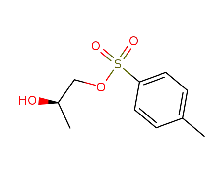 Molecular Structure of 103775-61-7 ((R)-(-)-2-HYDROXYPROPYL P-TOLUENESULFONATE)