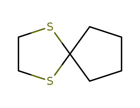 Molecular Structure of 176-39-6 (1,4-Dithiaspiro[4.4]nonane(7CI,8CI,9CI))