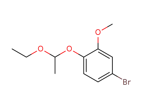 (+/-)-1-bromo-4-(1-ethoxyethyl)-3-methoxybenzene