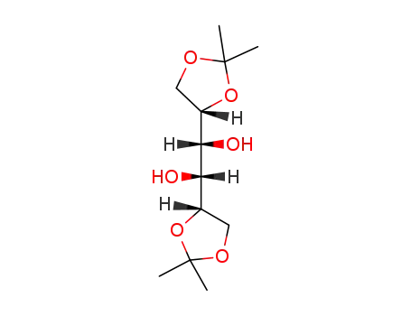 Molecular Structure of 22323-78-0 ((1R,2R)-1,2-bis((S)-2,2-dimethyl-1,3-dioxolan-4-yl)ethane-1,2-diol)