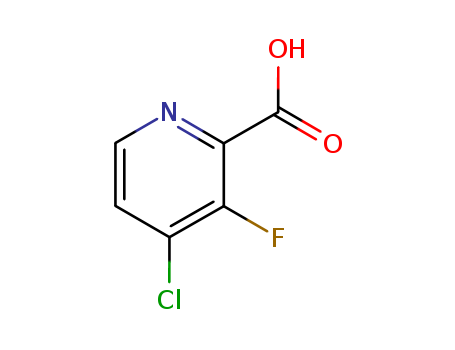 4-Chloro-3-fluoropyridine-2-carboxylic acid cas no. 860296-21-5 95%