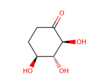 Molecular Structure of 774594-44-4 (Cyclohexanone, 2,3,4-trihydroxy-, (2S,3R,4S)- (9CI))