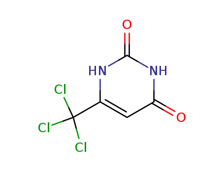 2,4(1H,3H)-Pyrimidinedione, 6-(trichloromethyl)-