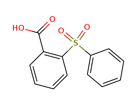 Molecular Structure of 58844-73-8 (o-(Phenylsulfonyl)benzoic acid)