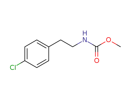2-4-chlorophenylethylcarbamic acid methyl ester
