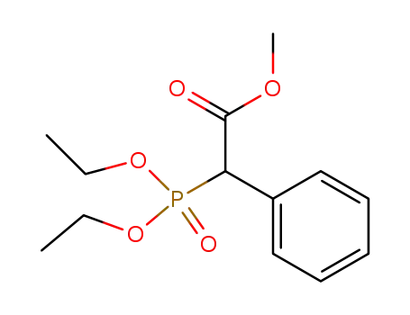 (Diethoxyphosphinyl)phenylacetic acid methyl ester