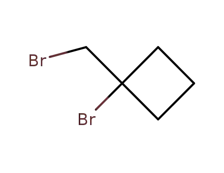 Molecular Structure of 53968-66-4 (1-bromo-1-bromomethyl-cyclobutane)