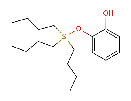 Molecular Structure of 101541-83-7 (Phenol, 2-[(tributylsilyl)oxy]-)