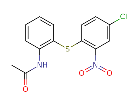 Acetamide, N-[2-[(4-chloro-2-nitrophenyl)thio]phenyl]-