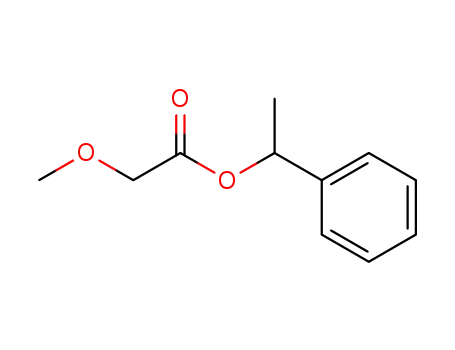 Acetic acid, methoxy-, 1-phenylethyl ester