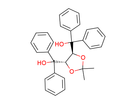 ((4S,5S)-2,2-Dimethyl-1,3-dioxolane-4,5-diyl)bis(diphenylmethanol)