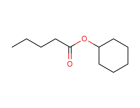 Molecular Structure of 1551-43-5 (CYCLOHEXYL VALERATE)