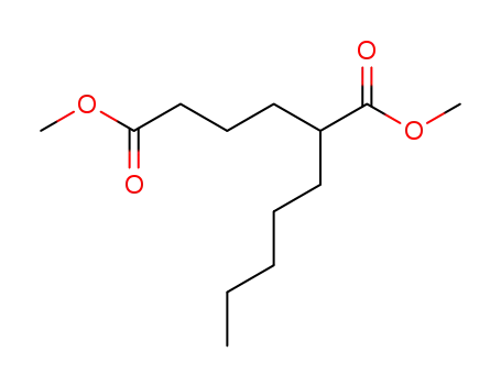 Molecular Structure of 72844-48-5 (2-Pentyl-hexanedioic acid dimethyl ester)