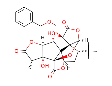 Molecular Structure of 145473-36-5 (C<sub>28</sub>H<sub>32</sub>O<sub>11</sub>)
