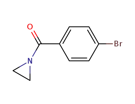 Molecular Structure of 18292-63-2 (1-(p-bromobenzoyl)aziridine)
