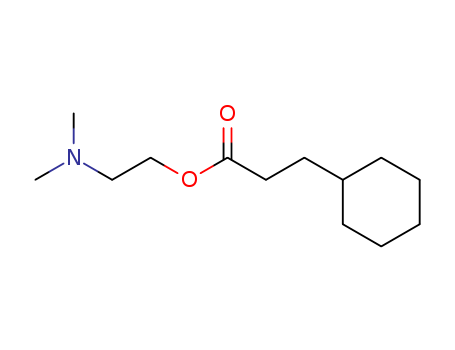 Cyclohexanepropanoicacid, 2-(dimethylamino)ethyl ester