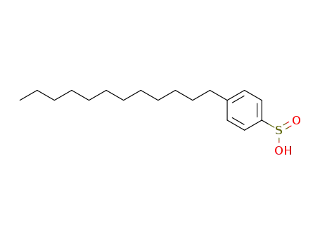 Molecular Structure of 77978-37-1 (4-dodecyl-benzenesulfinic acid)