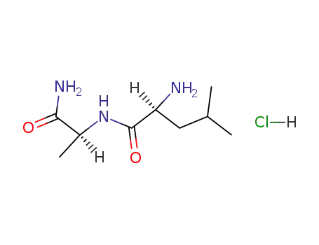 Molecular Structure of 87831-94-5 (H-LEU-ALA-NH2 HCL)