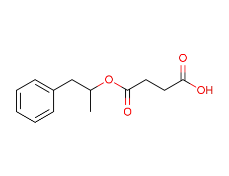 Molecular Structure of 914929-68-3 (3-((1-methyl-2-phenylethoxy)carbonyl)propanoic acid)
