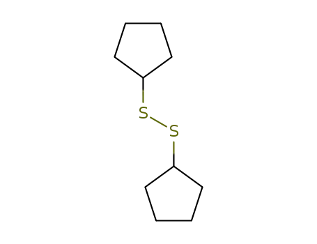 Molecular Structure of 4485-78-3 (Disulfide, dicyclopentyl)