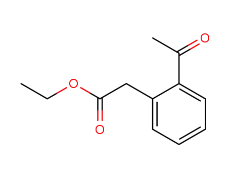 Benzeneacetic acid, 2-acetyl-, ethyl ester