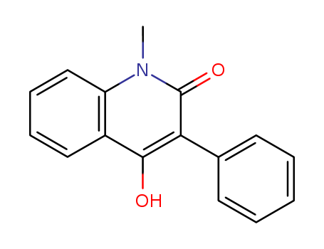 2(1H)-Quinolinone,4-hydroxy-1-methyl-3-phenyl-