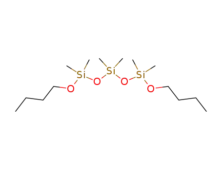 Molecular Structure of 17866-36-3 (hexamethyl-1,5-di-n-butoxy-trisiloxane)