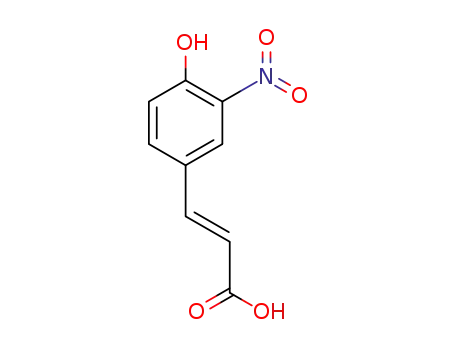 trans-3-(3-nitro-4-hydroxyphenyl)-acrylic acid