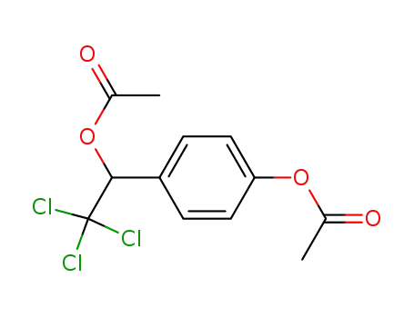 2-acetoxy-2-(4-acetoxyphenyl)-1,1,1-trichloroethane