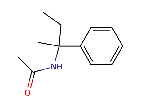 Molecular Structure of 16707-61-2 (Acetamide, N-(1-methyl-1-phenylpropyl)-)