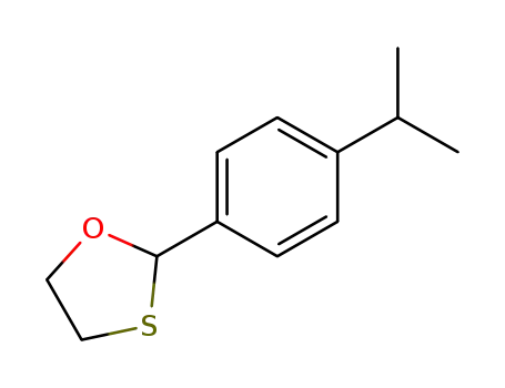 Molecular Structure of 23229-35-8 (2-(4-isopropyl-phenyl)-[1,3]oxathiolane)