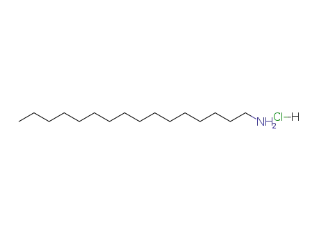 Molecular Structure of 1602-97-7 (hexadecylammonium chloride)
