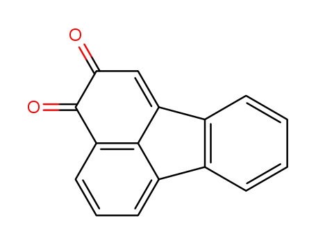 Molecular Structure of 5386-28-7 (FLUORANTHENE-2,3-QUINONE)
