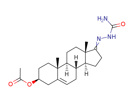 Androst-5-en-17-one,3-(acetyloxy)-, (aminocarbonyl)hydrazone, (3b)- (9CI) cas  983-28-8
