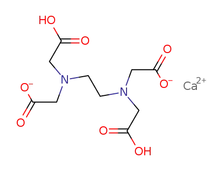 Molecular Structure of 12264-18-5 (ETHYLENEDIAMINETETRAACETIC ACID DICALCIUM SALT)