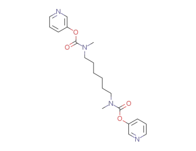 ビス(3-ピリジル)=N,N′-ジメチル-N,N′-(ヘキサン-1,6-ジイル)ジカルバマート