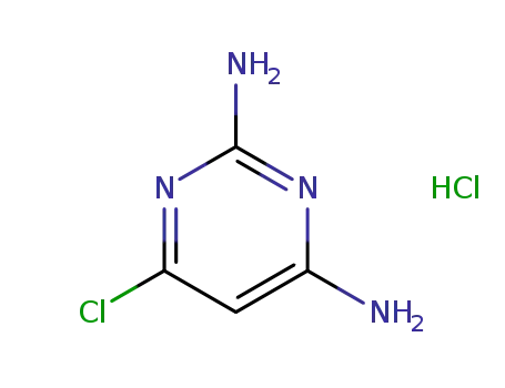 Molecular Structure of 71340-69-7 (6-Chloro-2,4-pyrimidinediamine hydrochloride)