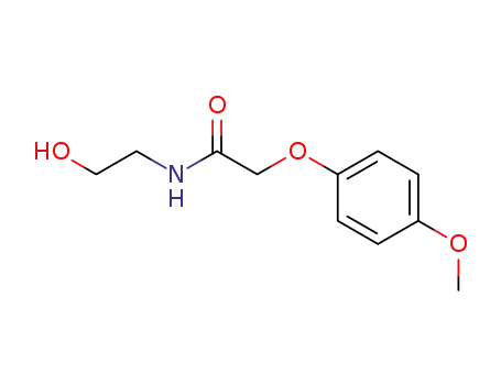 N-(2-hydroxyethyl)-2-(4-methoxyphenoxy)acetamide