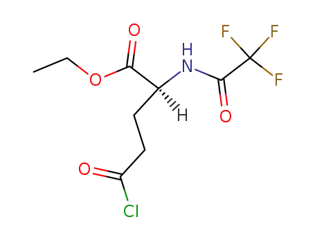 (S)-4-Chlorcarbonyl-2-(trifluor-acetylamino)butansaeureethylester