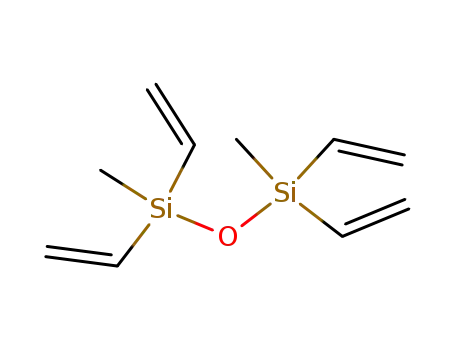 Molecular Structure of 16045-78-6 (1,1,3,3-TETRAVINYLDIMETHYLDISILOXANE)