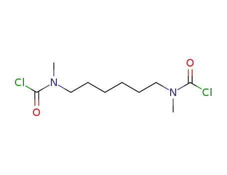 Molecular Structure of 99191-71-6 (HEXANE-1,6-DIYLBIS(METHYLCARBAMIC CHLORIDE))