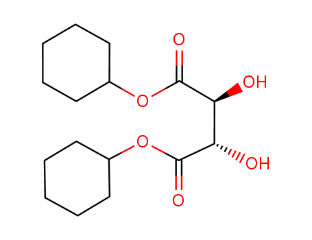 dicyclohexyl 2,3-dihydroxybutanedioate