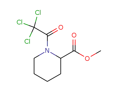 Methyl 1-(trichloroacetyl)-2-piperidinecarboxylate