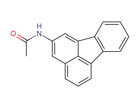 Molecular Structure of 13823-55-7 (N-(fluoranthen-2-yl)acetamide)